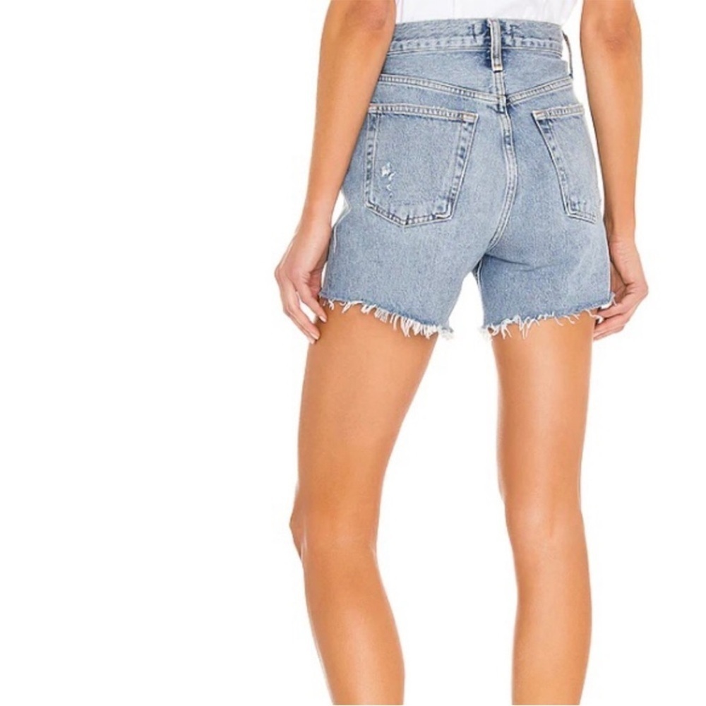 Agolde Riley High Rise Shorts - Picture 4 of 10